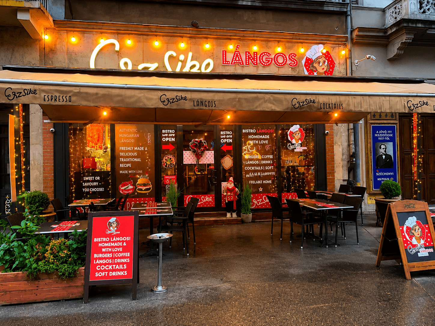 Erzsike Espresso interior